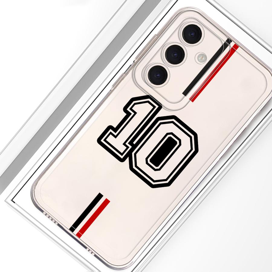 Футбольный Чехол с Номером для Samsung Galaxy A26 A24 A14 A16 A25 A51 A55 A23 A56 A50 A36 A13 A34 A35 A33 A52 A54 A15 A52 A31 Телефон