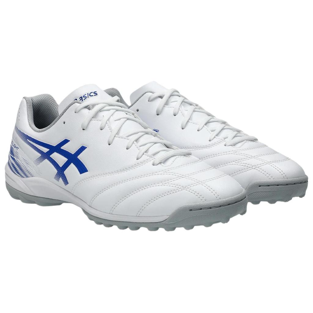 Asics Футбольные бутсы Ds Light Club TF для искусственного покрытия, унисекс, Белый Синий 1103A123-100