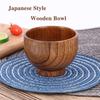 Household Tools Fruit Handmade Children Rice Bowls Natural Wood Wooden Bowl Japanese Style