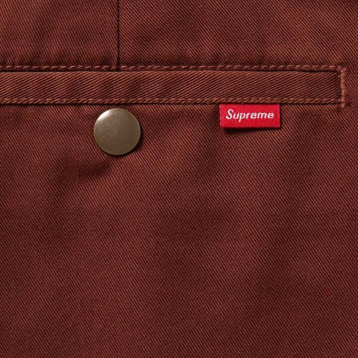 Supreme Рабочий Шорт 25SS Махагон