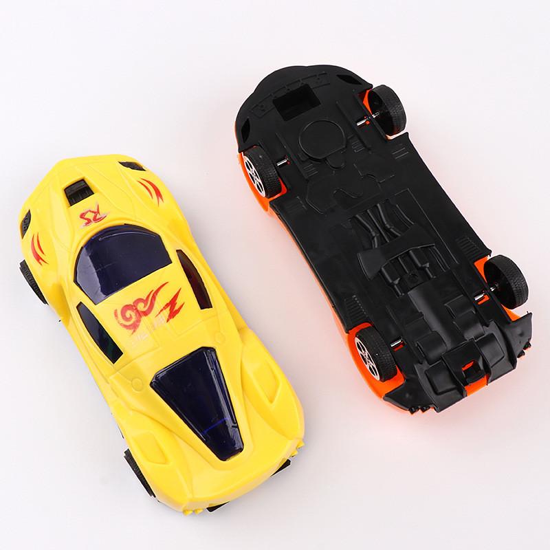 Plastic Race Car Toy For Kid With Sliding Function And Educational Development
