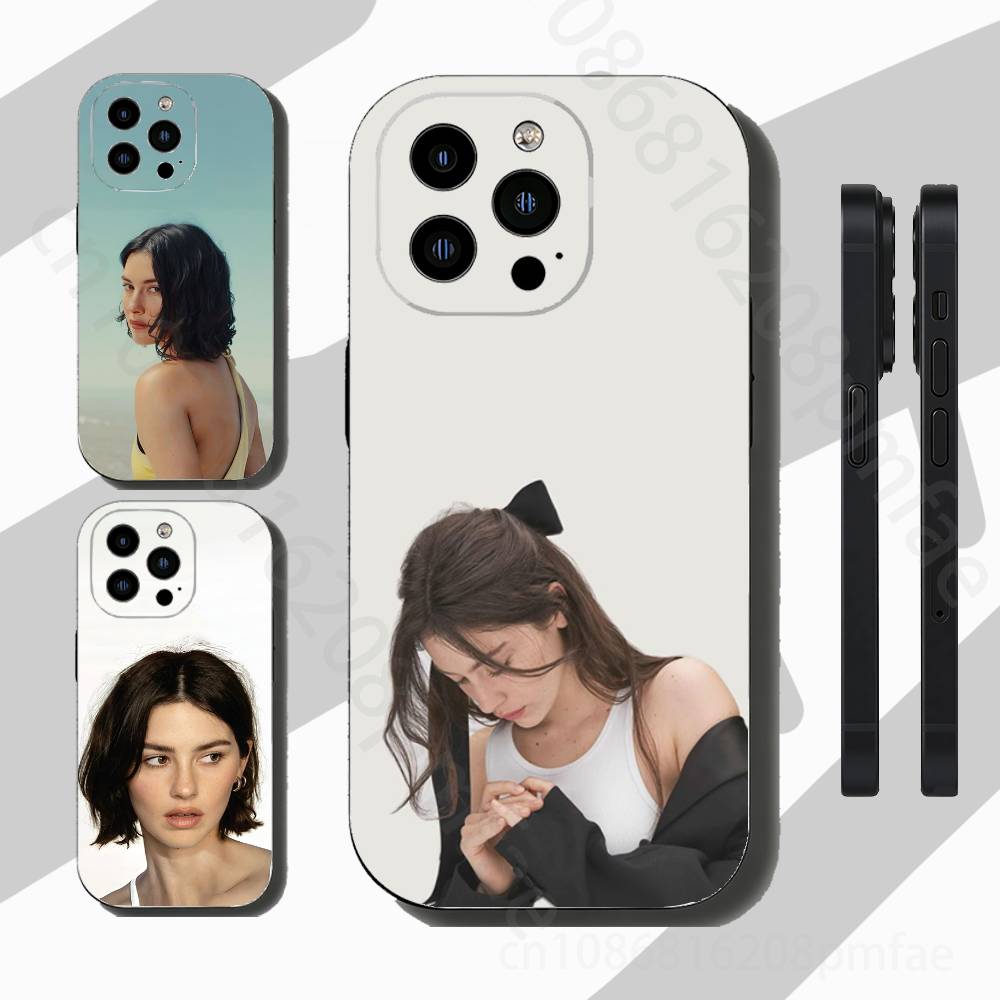 Чехол для iPhone G-Gracie Abrams Singer для 17,16,15,14,13,12,11 Pro, Max, Plus, X, XS, XR, SE, Mini Защитная крышка