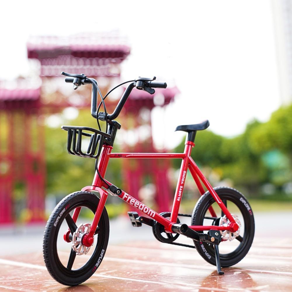 Racing Metal Mini Bicycle Model 1:8 Scale Road BMX Bike Model Mountain Bike Toy Kids Toy