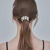 Резинка для волос ELLEHAIR, украшенная жемчугом ELSC009