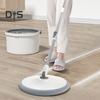 Retractable Handle Mop 360 Degree Rotating Cleaning Microfiber Wet Dry Floors Mop Bucket Set Easy Corner Cleaning Mop