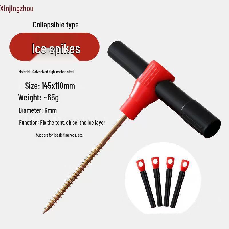 XinJingZhou Outdoor 9mm Snow Tent Pegs & Ice Anchors
