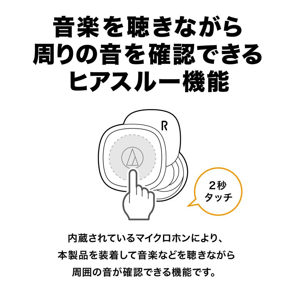 Беспроводные Быстрые IPX4 До Часов Низкая Быстрое Сопряжение Темно-синий Красный Наушники Audio-Technica ATH-SQ1TW, Bluetooth, Зарядка, Водонепроницаемые, 19.5 Воспроизведение, Задержка,