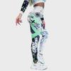 "Women's High-Waist Printed Yoga Pants for Fitness"