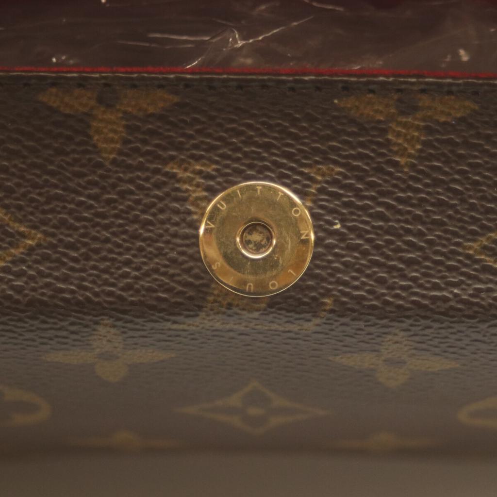 Louis Vuitton 2003 M51900 Monogram Recital Handbag BrownUsed