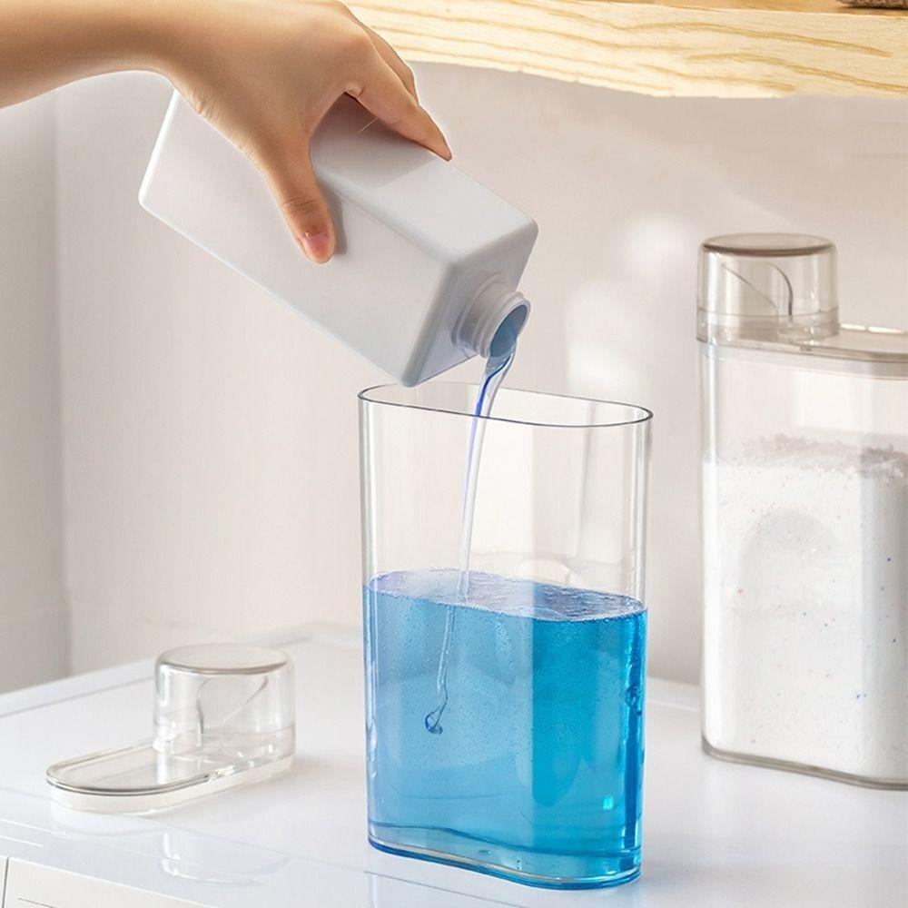 Large Capacity Scent Bead Container Practical Laundry Liquid Bottle Portable Storage Tank
