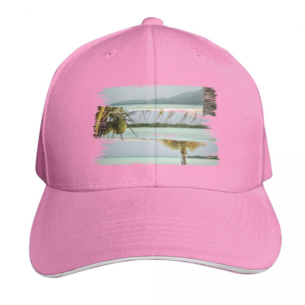 Coconut Beach Baseball Cap Unisex For Men Women Outdoor Golf Running Hiking Summer Beach Travel