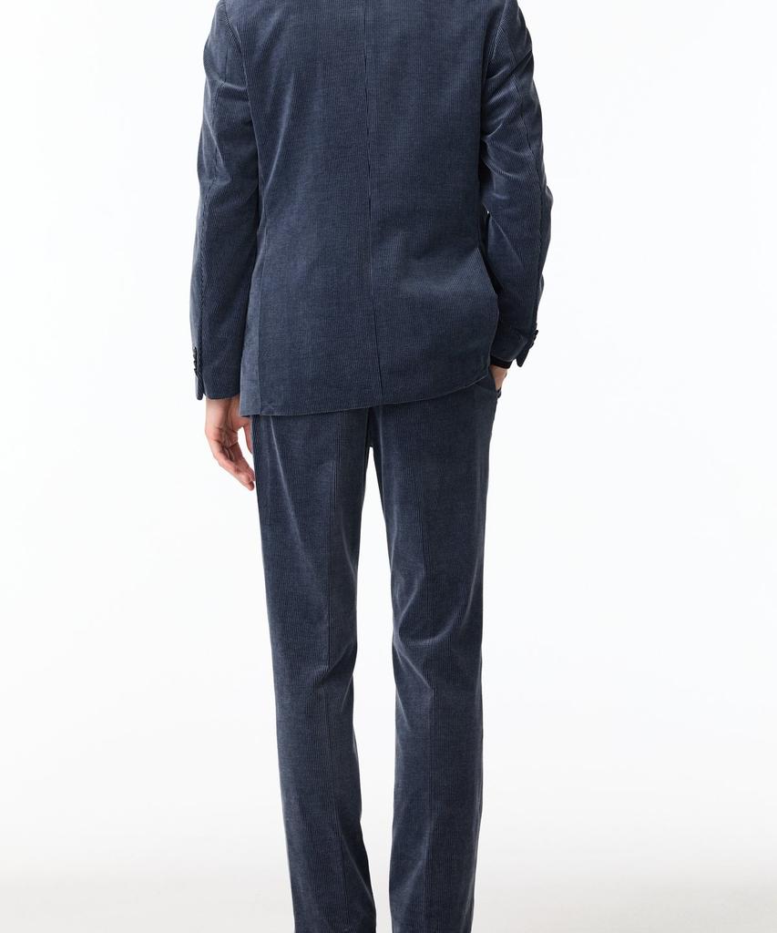 Man On The Boon [Drago] Notched Lapel Corduroy Single Jacket_Blue 4714351013
