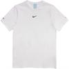 Nike Однотонная футболка с круглым вырезом и логотипом, короткий рукав, унисекс, белая DA4138-100