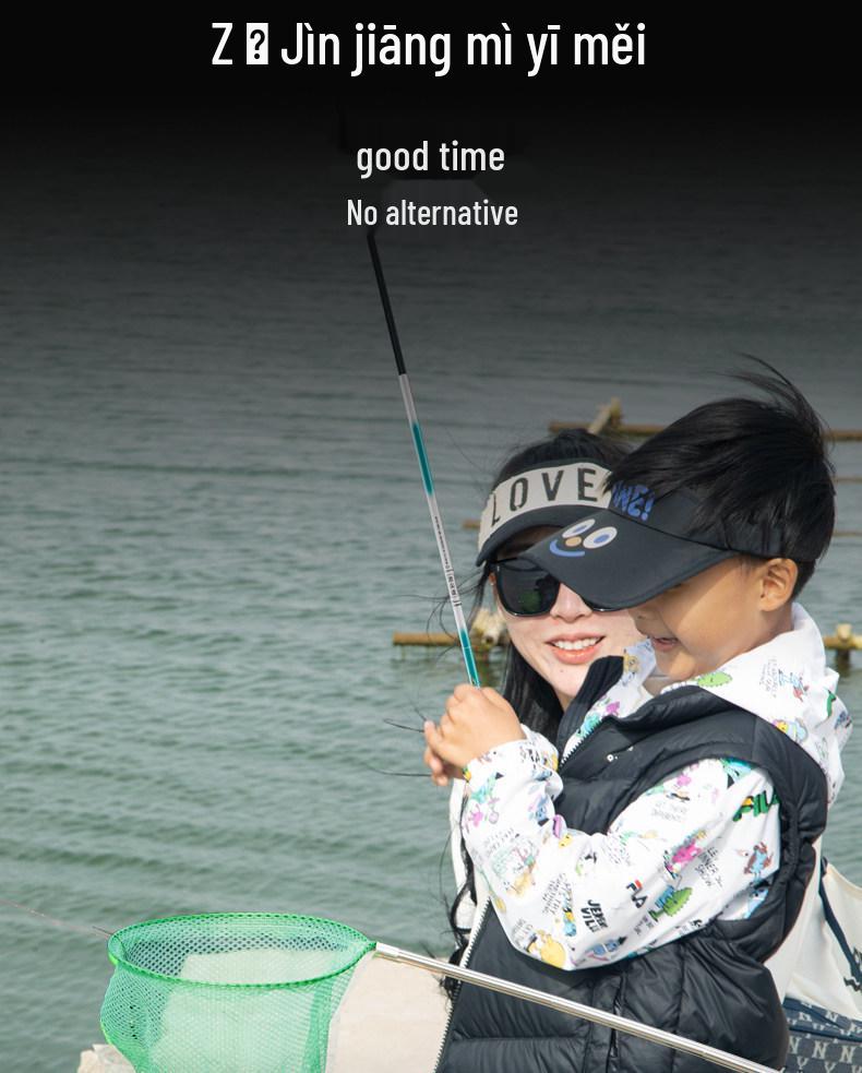 Kids' Mini Fishing Rod Set - Beginner's Hand Rod for Parent-Child Fishing