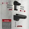 Modern Glass Partition Clip Bracket Holder - Hardware Accessory for Layer Board Fixing