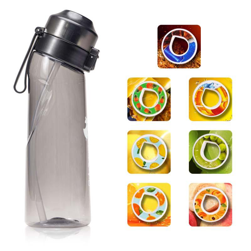 Ароматизированная бутылка для воды с капсулой вкуса и ароматическим кольцом - Термостойкий стакан в наличии