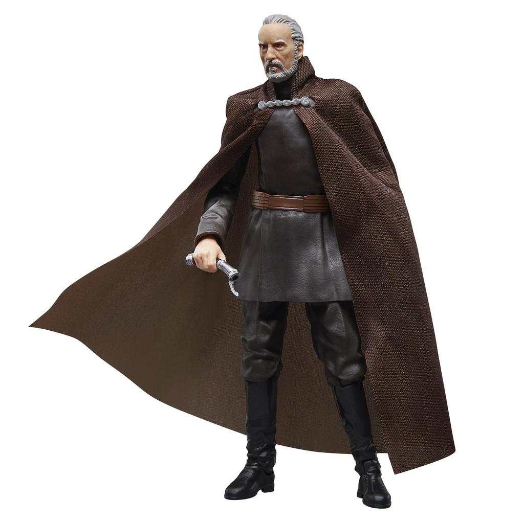 Hasbro Звездные войны Серия Black Граф Звездные войны Эпизод Месть ситхов 20-летие Коллекционная 15-сантиметровая фигурка Аутентичный Дуку, III G1742,