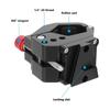 Адаптер-крепление с быстросъемным замком V-Lock (гнездо) с зажимом для DSLR, батареи V-Mount, батареи камеры, фотооборудования