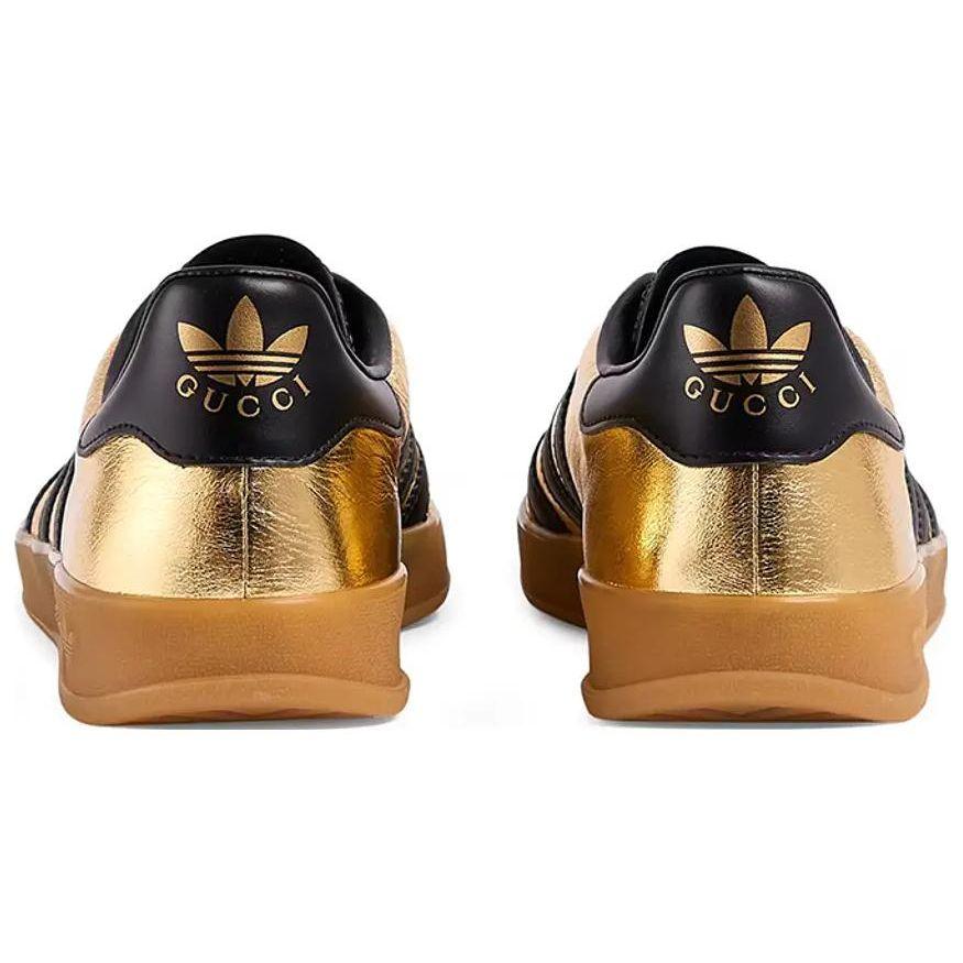 Adidas Кожаные кроссовки с низким верхом на шнуровке Женские кроссовки Золотой 707861 AAA2M 8043