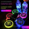 Colorful LED Car Interior Anti-Skid Mat with Breathing Ambient Light
