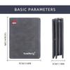 1pc of Baellerry Men'S Short Wallet, Multi-Card Slot Zippered Coin Purse, Matte Faux Leather Vertical Wallet