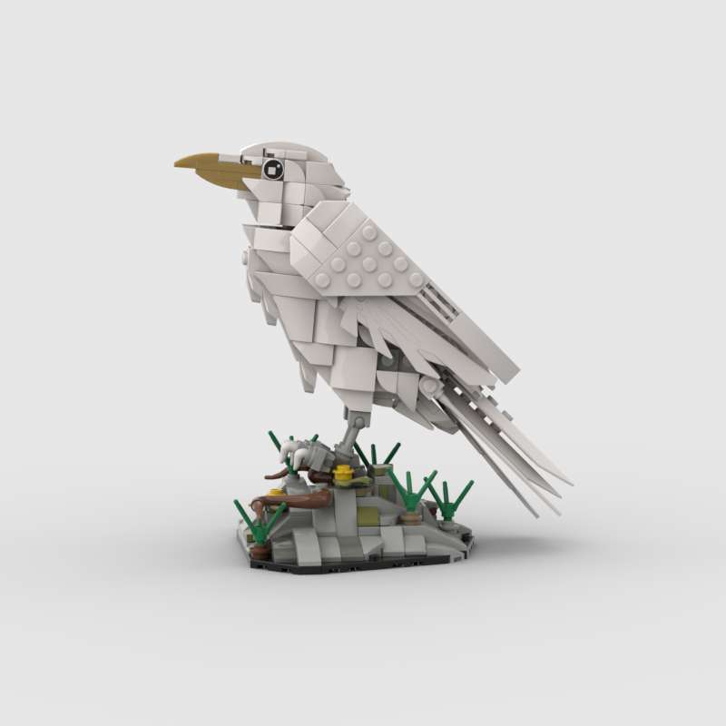 Игрушки-конструкторы MOC, модели животных, креативные наборы для сборки, рождественские подарки, подходят для всех энтузиастов