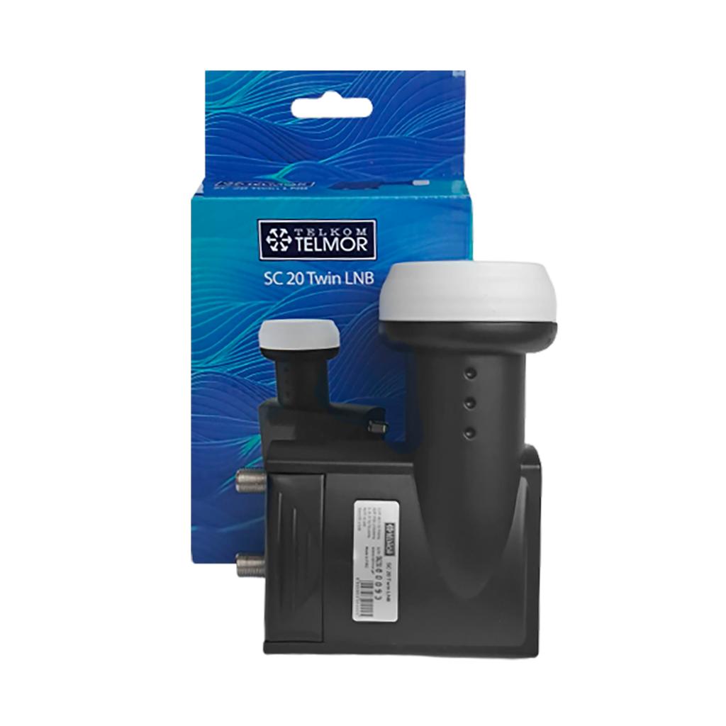 SC-20 LNB Twin Telkom Telmor конвертер