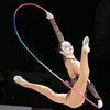 Гимнастика Арт Скакалка Скакалка Упражнение Фитнес Радужный Цвет Активная Тренировочная Скакалка Скакалка для Художественной Гимнастики Соревновательная Скакалка
