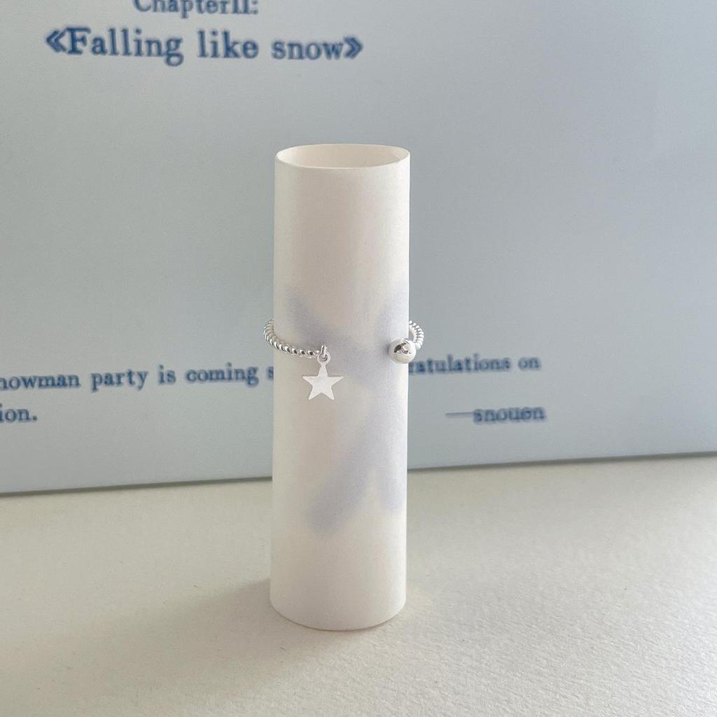 Кольцо «Сладкие Ангельские Крылья и Звезда»: Стильное открывающееся женское кольцо на указательный палец