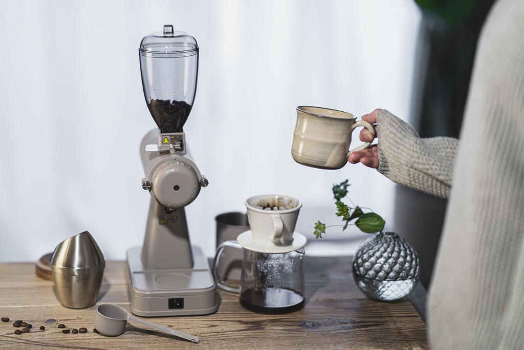 Kalita NEXT G Серый Хоккайдо ограниченный цвет СЕРЫЙ Тот же цвет ласточкин хвост щетка для чистки мерного стакана в комплекте Next G Ограниченное производство +