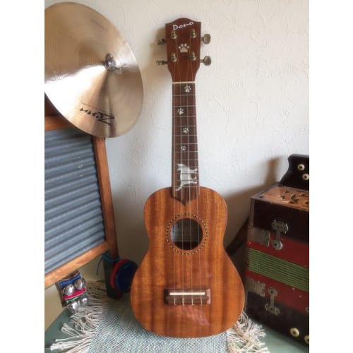 Jockomo Cat's Foot/Soprano Ukulele Position Mark Inlay Stickers - Perfect for Ukuleles