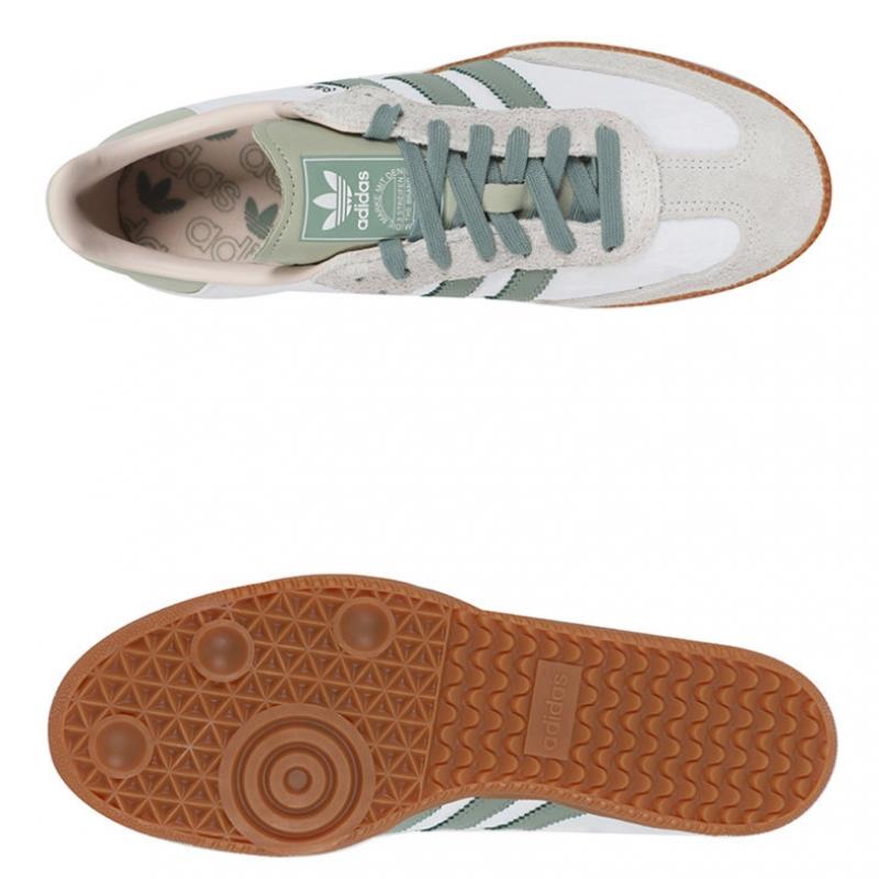 Adidas Кроссовки Samba Og W Cloud White Silver Green
