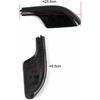 Compatible with Toyota Land Cruiser Prado J90 1996-2002 Black Exterior Roof Rack Rail End Cover Shell Cap Replacement 4PCS