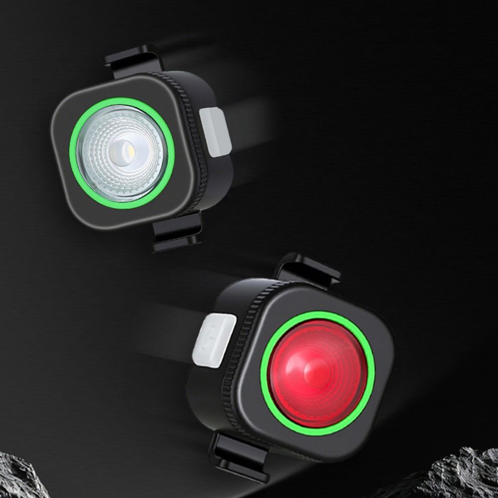 Type C Charging Mountain Bike Light Red/White/Colorful Bike Rear Light Bicycle Tail Light  MTB