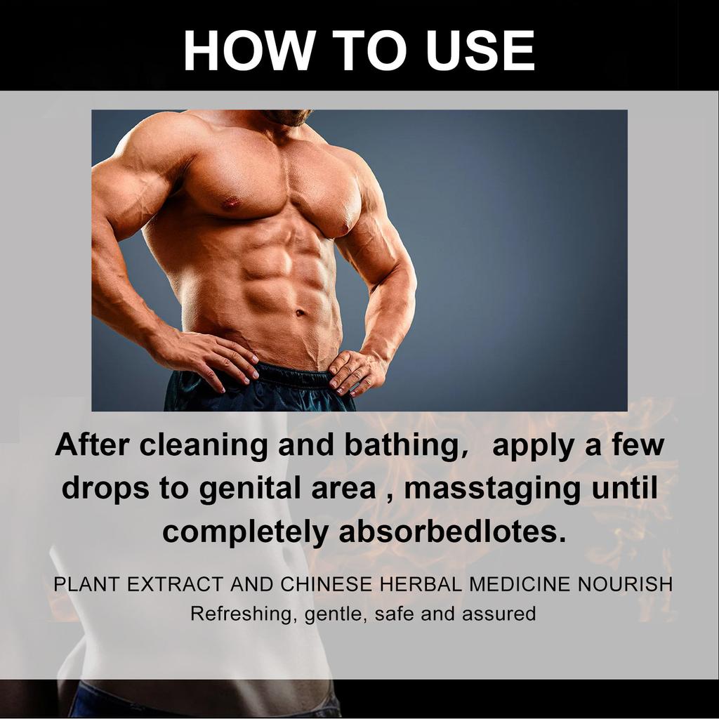 Мужская массажная эссенция для тела Массажное Уход Увлажняющее Топическое Масло 10 мл