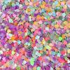 Hanmade Hollow Out Cute PVC Sequins Fashion 1000Pcs Resin Sequins Little Feet with 3.3*3.2mm DIY Acrylic Decorative Sequins