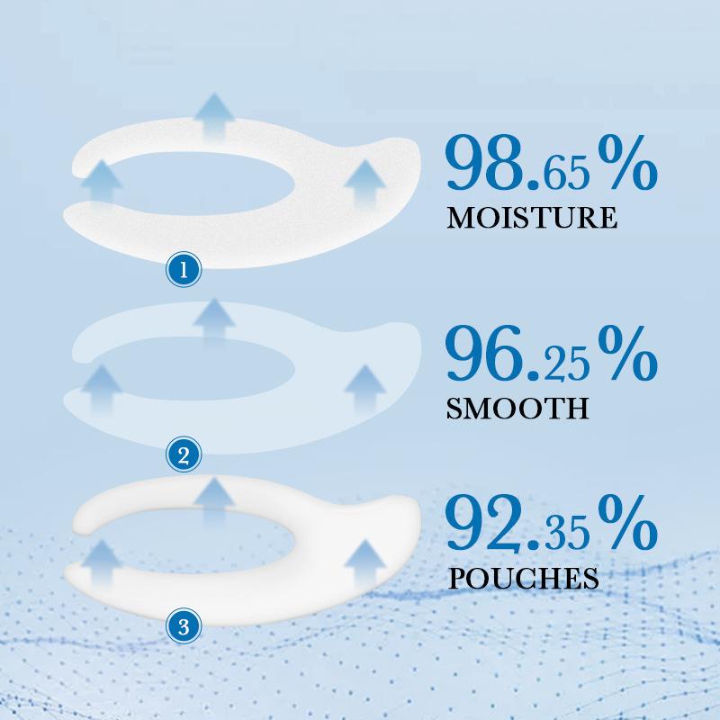 5 шт. коллагеновая гидрогелевая маска для глаз от морщин и темных кругов, патчи для глаз, восстанавливающие, удаляющие морщины, темные круги, увлажняющая маска для глаз против старения