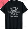 Yes Theyre Natural 20 D20 Dice Funny RPG Gamer Salty Gamer TShirt Unisex Summer Streetwear Tops Cotton  Ropa Hombre