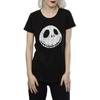 Disney Womens/Ladies Nightmare Before Christmas Jack Cracked Face Cotton T-Shirt