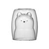 CB Japan UCA Animal Double Glass - Dog (270mL)