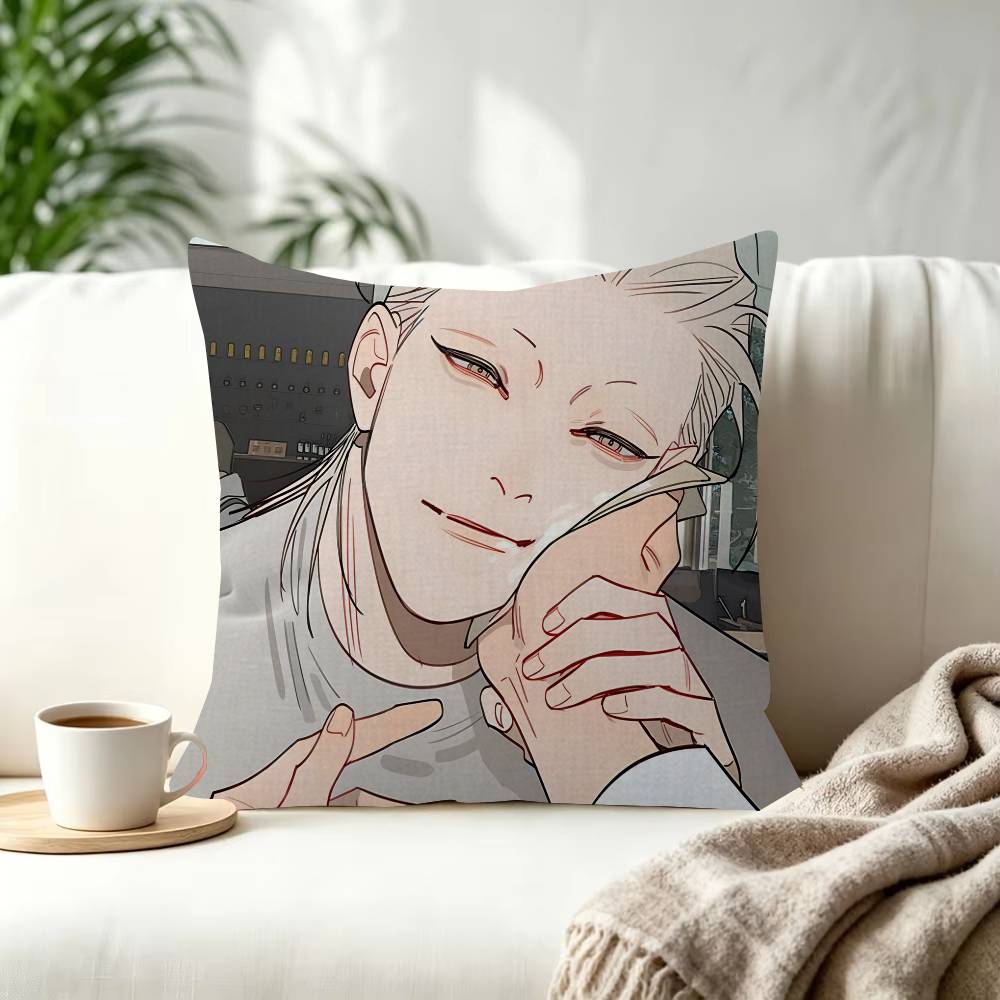 Days BL Anime Cushion Cover Pillowcase Upholstery Sofa Throw Pillow Home Decor Pillowcas