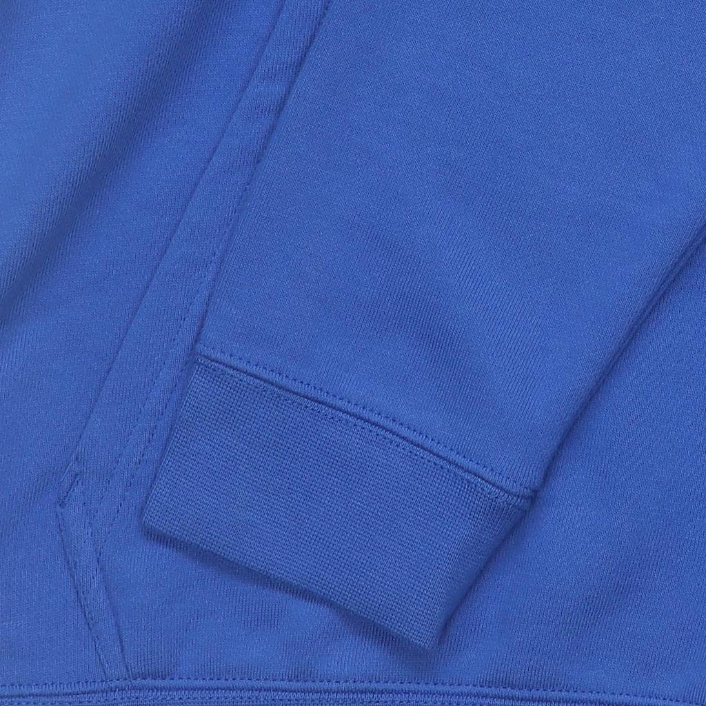 Nike Однотонный спортивный повседневный пуловер с капюшоном для мужчин, синие толстовки BV6166-474