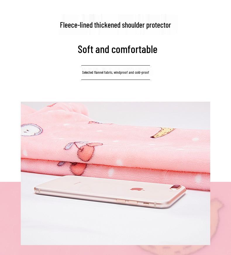Autumn-Winter Nursing Shawl: Warm Neck & Shoulder Protector for Women, Postpartum & Sleep Comfort
