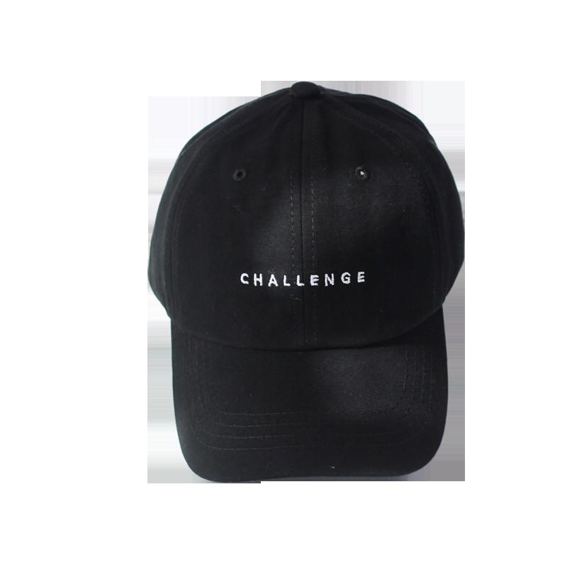 Вышитая хлопковая повседневная бейсболка с регулируемой посадкой на все сезоны