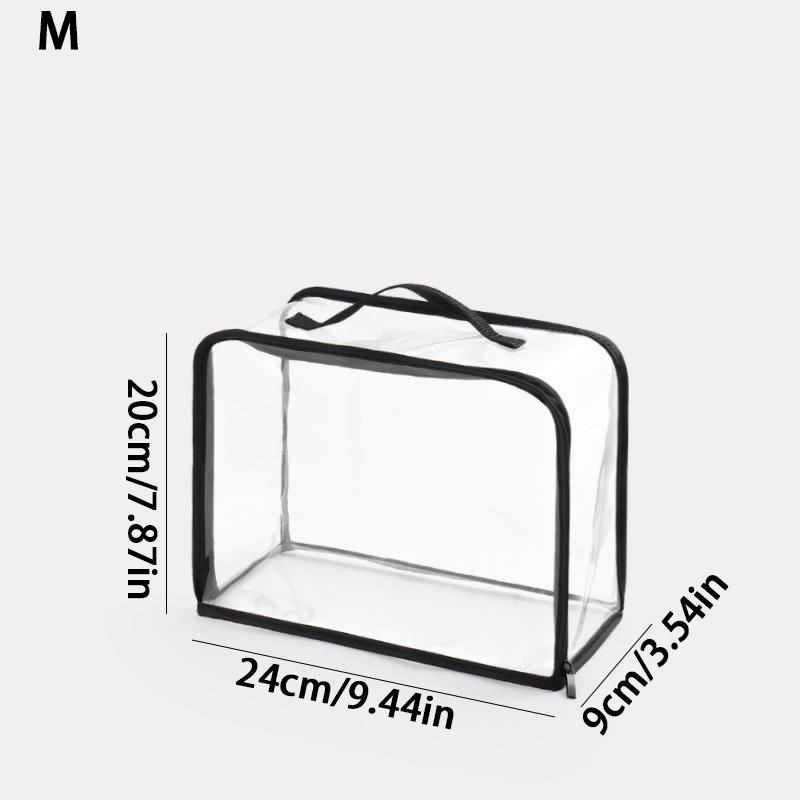 Прозрачный защитный чехол для домашнего гардероба, трехмерная сумка для хранения сумок