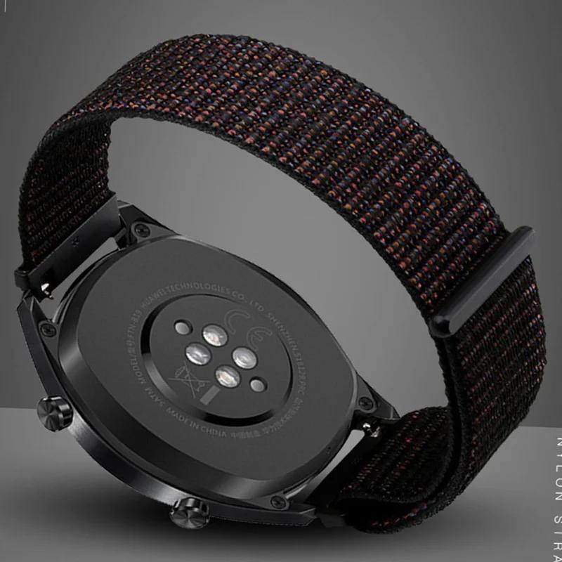 Nylon Loop For Samsung Galaxy Watch 6 5 Pro/4/classic/gear S3 Frontier/active Sport Bracelet Huawei Watch Gt2 3 22mm 20mm Strap