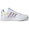 adidas Женские кроссовки Hoops 3.0 'Белый матовый фиолетовый металлик' GX1806