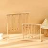 Exquisite Necklace Hanging Rack Portable Jewelry Jewelry Holder Simple Wood Necklace Stand  Desk