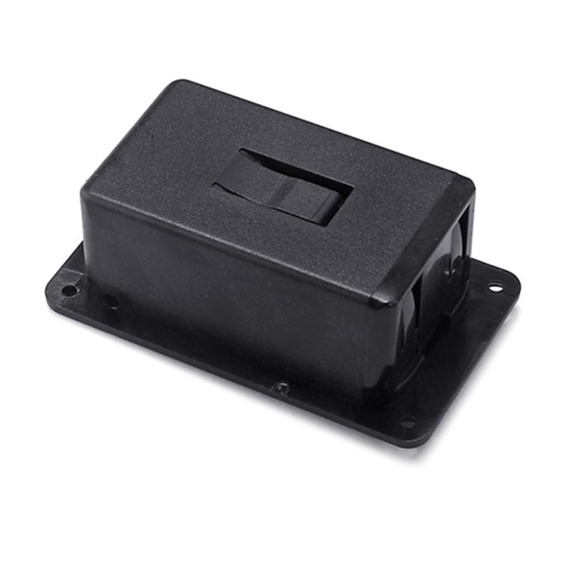 Battery Case Box 9V Battery Compartment for Electric Guitar Bass Accessories