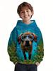 New Animals Hoodie Cute Dog Pattern 3d Print Autumn Fashion Comfort Pullover Long-sleeve Hoodie Outdoors Children's Clothing Boy